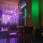A photo taken inside the Richard's Goat Tavern in Arcata, California